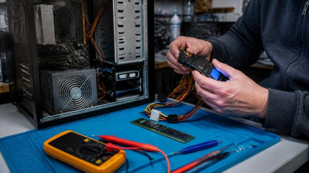 Desktop PC Restarting by Itself? How to Tell a Power Supply Fault From Memory or the Motherboard