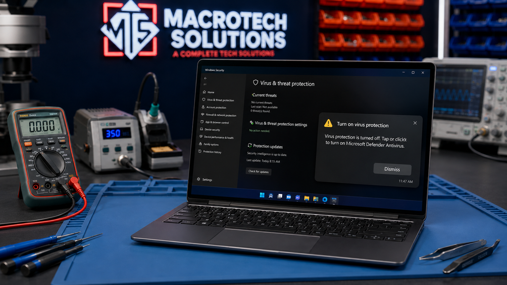 Windows Says "Turn On Virus Protection" But Defender Is Already On? Here's What's Happening