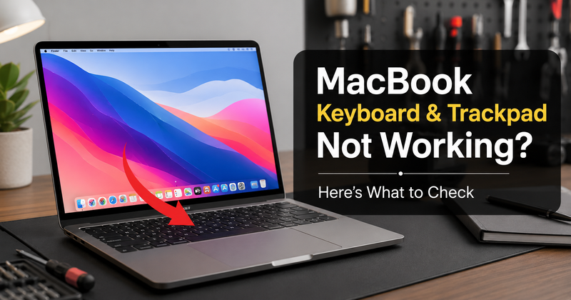 MacBook Keyboard, Trackpad or Touch ID Not Working? Here's What's Actually Wrong