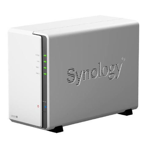 Synology DiskStation DS220J 2-Bay Diskless Tower  Realtek RTD  512MB RAM DDR4