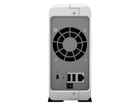 Synology DiskStation DS120j 1-Bay Diskless Tower with 2 Camera Licenses.